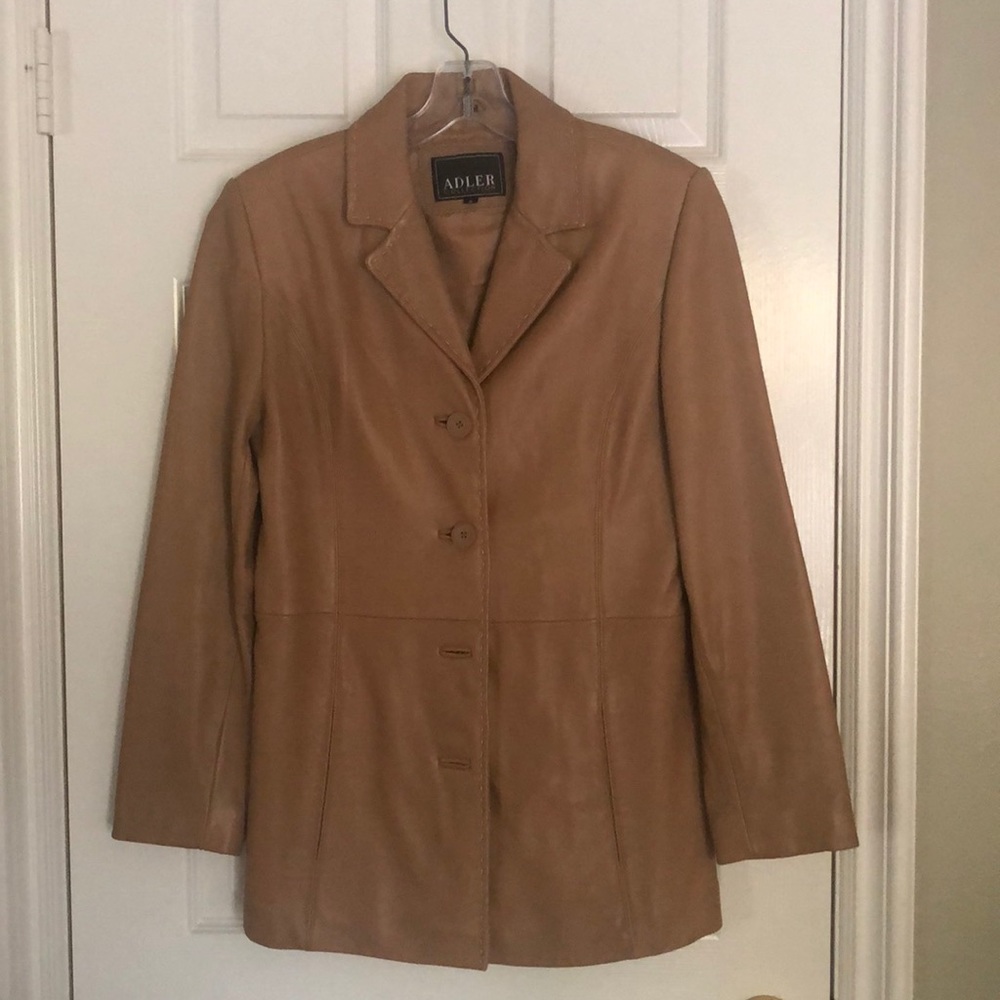 Adler Genuine Lamb Skin Leather Jacket